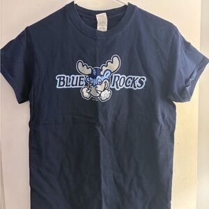 Gildan Navy Blue Rocks Kids T-Shirt